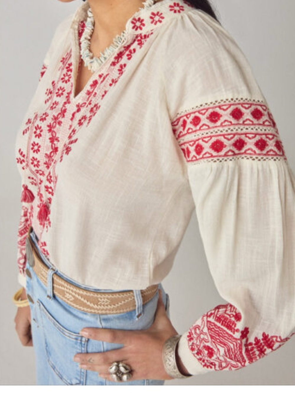 Maison Hotel Antonella Blouse Top NWT - Picture 3 of 5